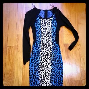 Guess bodycon sweater dress